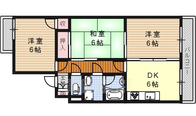 ヒルズ高峯の間取り