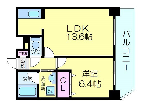 アーバネックス豊中桜塚の間取り