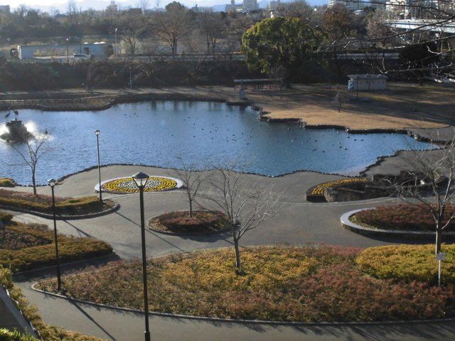 【前橋市千代田町のマンションの公園】