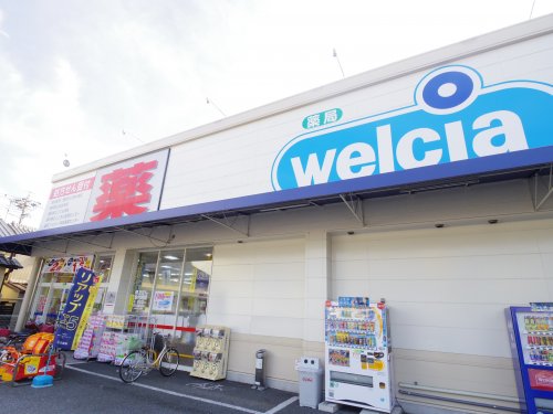 【静岡市清水区下野西のアパートのドラックストア】