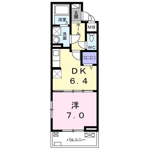 【ボヌール・中央林間の間取り】