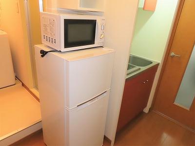 その他　電子レンジ、冷蔵庫完備