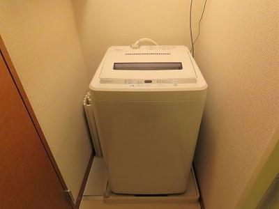 その他設備　洗濯機も付いています