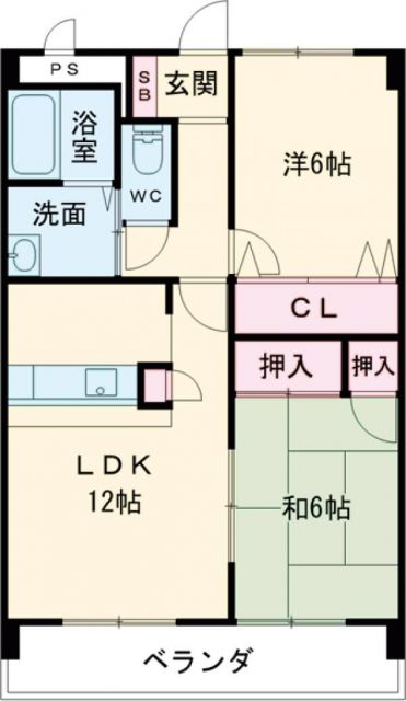 【アメニティ上福岡の間取り】