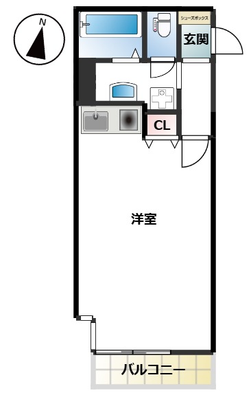 ヴァーンフリート苦楽園の間取り