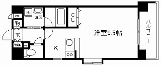 ベラジオ烏丸御池IIの間取り