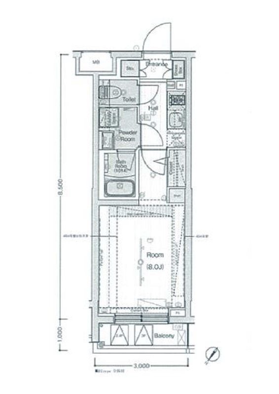 ブライズ久が原の間取り