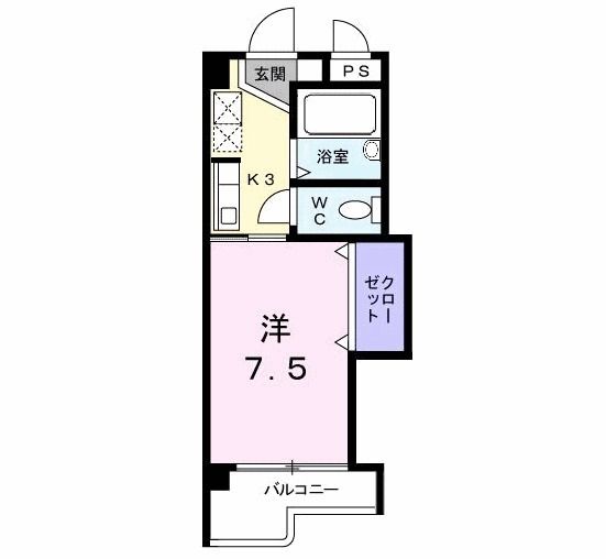 アビタシオン柳町の間取り