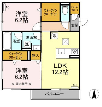 Ａｄｖａｎｃｅの間取り