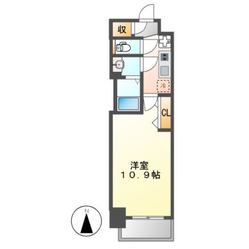 プレサンス丸の内リラティの間取り