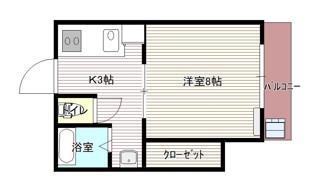 ベルハウス２の間取り