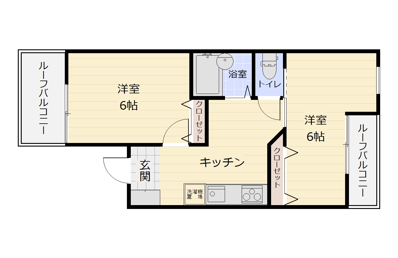 【アンジェリークの間取り】