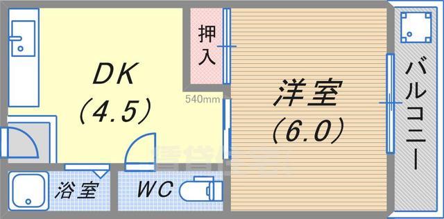 グリーンマンションの間取り