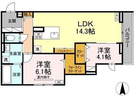 ロイヤルベルムの間取り