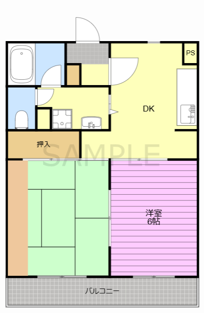 オラシオンMの間取り