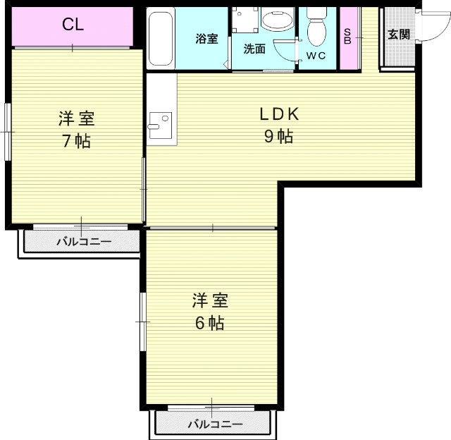 【第二永光マンションの間取り】