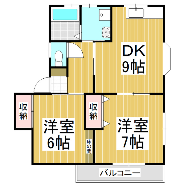 【Ｓ．コンフォートの間取り】