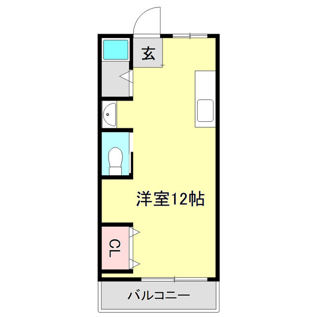 コーポ光明の間取り