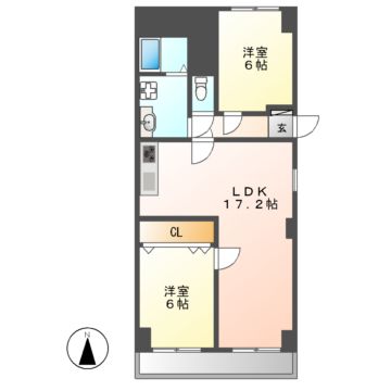 STプラザ御器所の間取り