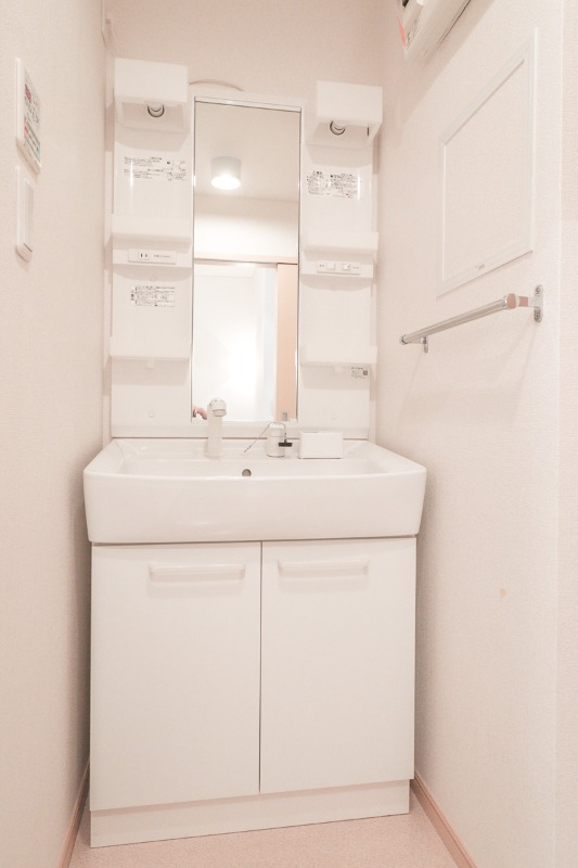 洗面設備　図面と現状に相違がある場合には現状を優先