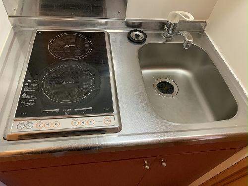 キッチン　２口コンロです。