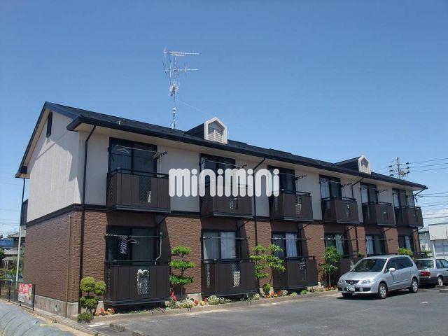 建物外観　南向きの２階建てコーポ