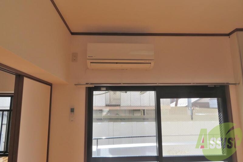 その他設備　エアコンがついて、引越し日から使えますね。