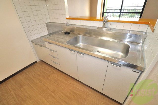 キッチン　ガスコンロ設置可能！