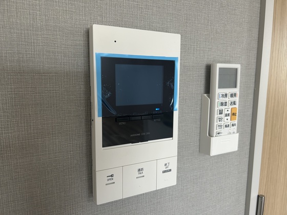 セキュリティ　カメラ付きインターホン