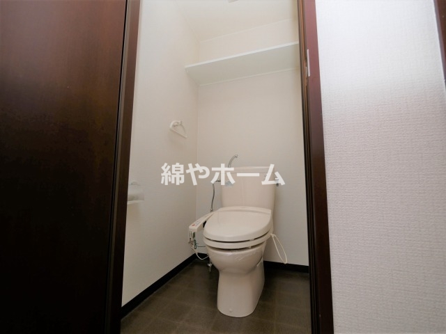 トイレ　ゆったりとした空間のトイレです