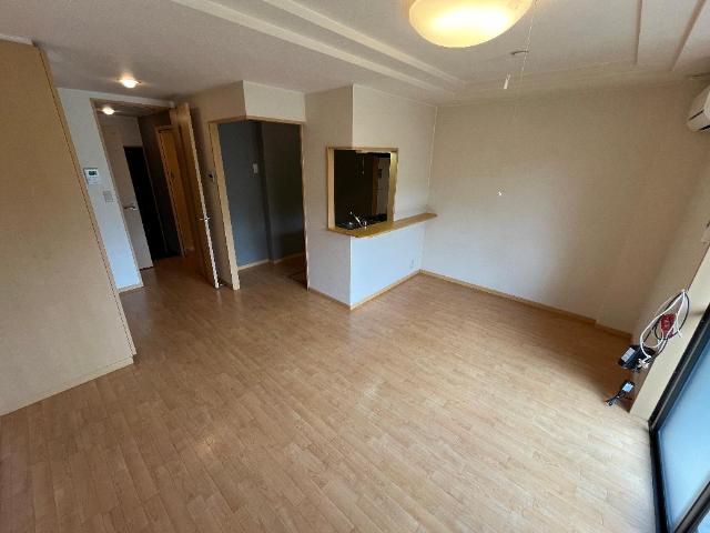 居室・リビング　キッチン除いて約１０帖の洋室