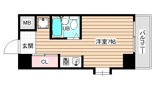 オーキッド此花の間取り
