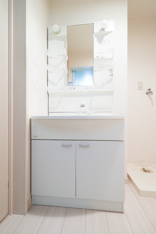 洗面設備　図面と現状に相違がある場合には現状を優先