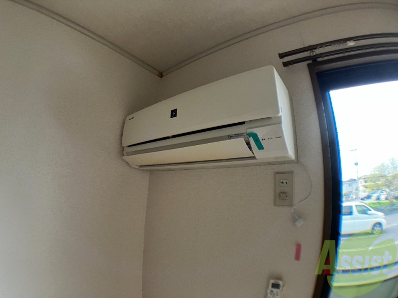 その他設備　エアコンが付いているので夏も冬も快適ですね～