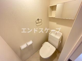 トイレ　シャワー付トイレ（イメージ） 高崎、前橋のお部屋探しはエンド