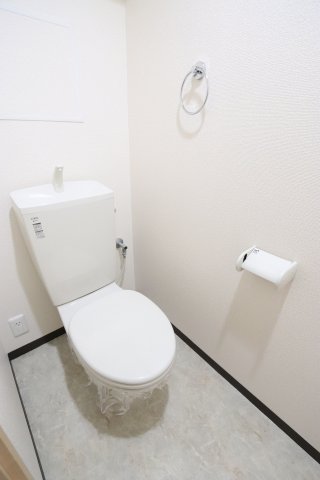 トイレ　※別の号室の写真になります。