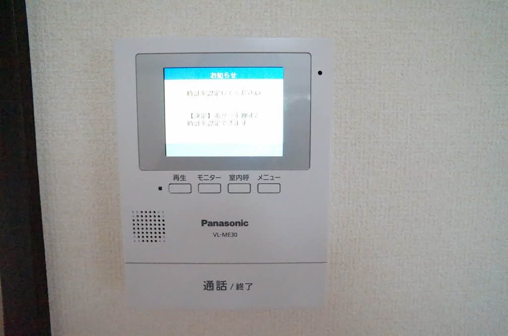 セキュリティ　モニタ付ドアホン