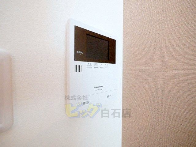 セキュリティ　モニター付きインターホン完備しています♪