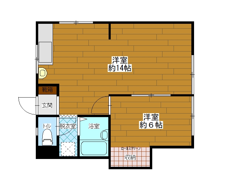 エスポワール21の間取り
