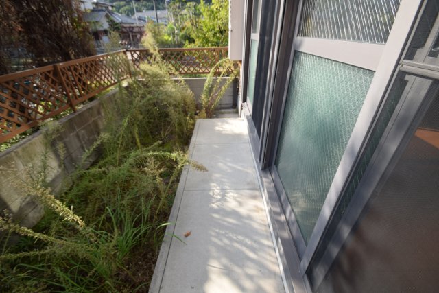 バルコニー　風通しが良いです