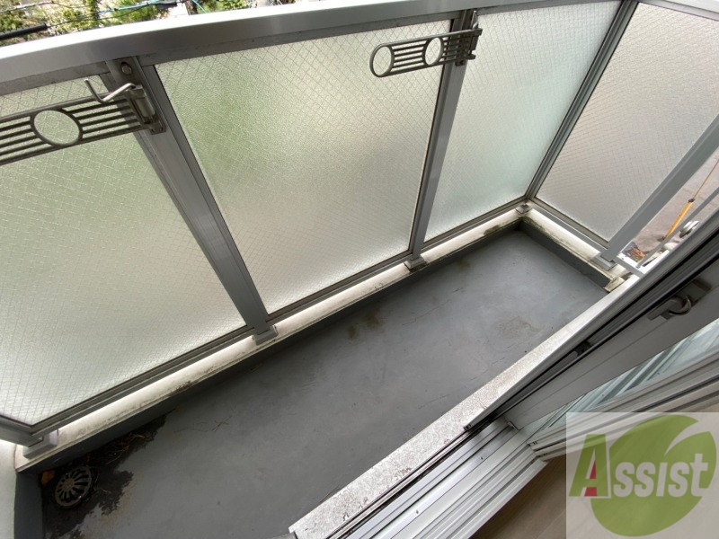 バルコニー　バルコニーです。天気の良い日には外干しができます！