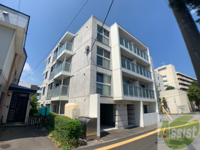 建物外観　札幌市北区麻生町「スカイコート麻生」