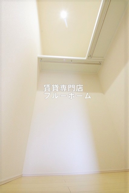 収納　大容量のウォークインクローゼットです！