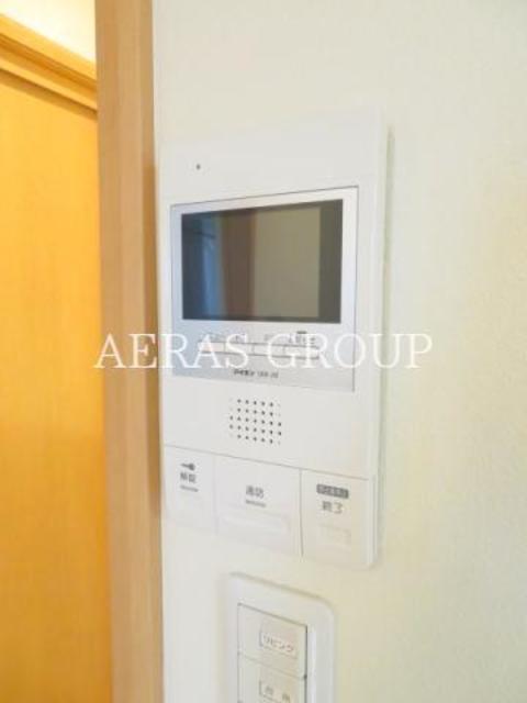 セキュリティ　モニター付きインターフォン