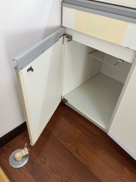 収納　大きなスペースがあり、収納には困りません