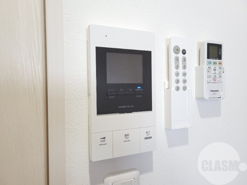その他設備　来訪者が確認できるモニターホン♪