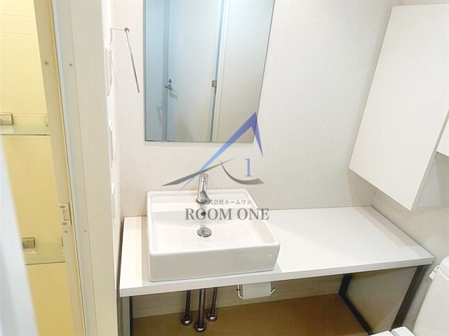 洗面設備　洗面台です。