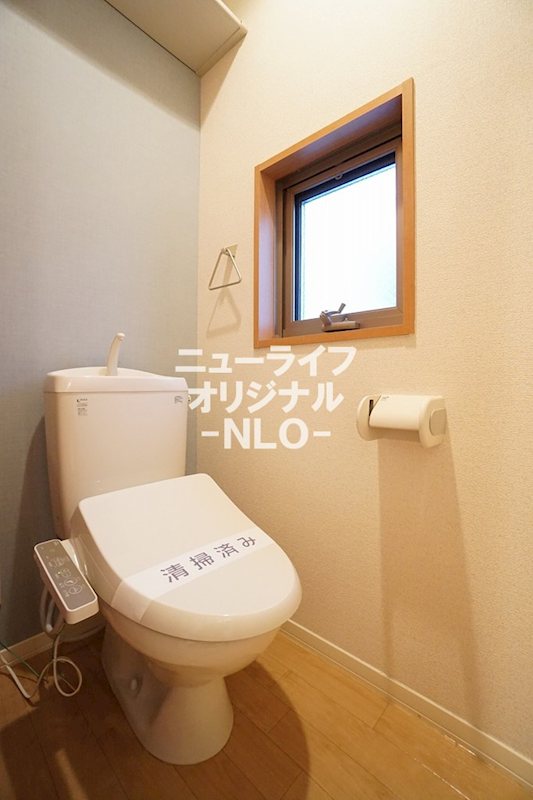 トイレ　あると嬉しい温水洗浄便座付きトイレ☆