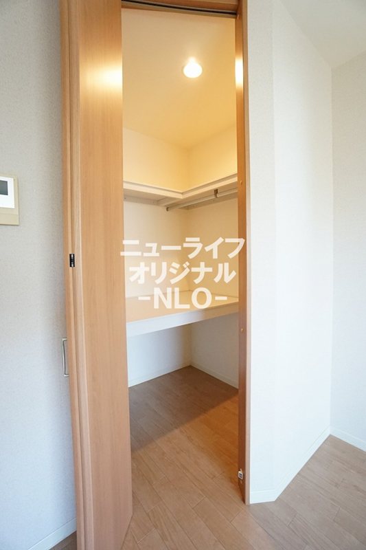 収納　荷物が多い方もすっきり収納できるWIC☆