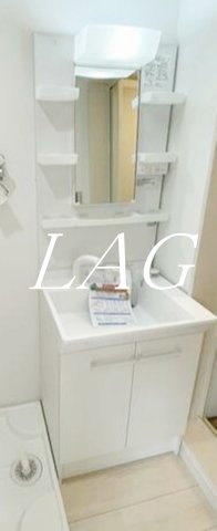 洗面設備　洗面台です。